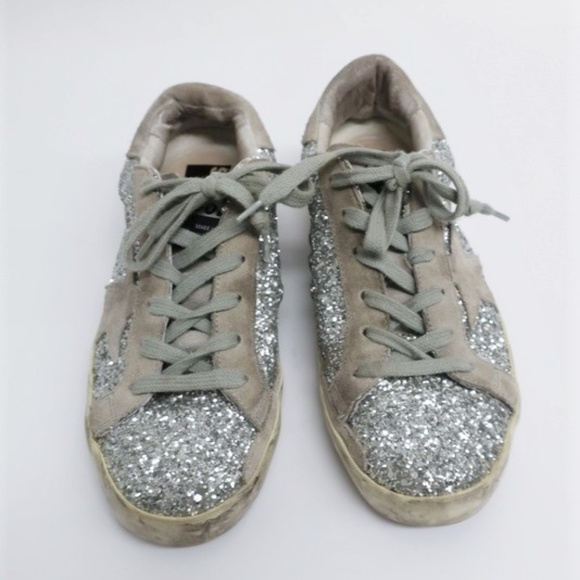 Golden Goose Superstar Glitter SZ 37 - Picture 3 of 8
